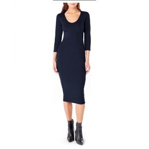 Michael stats ruched dress in nocturnal